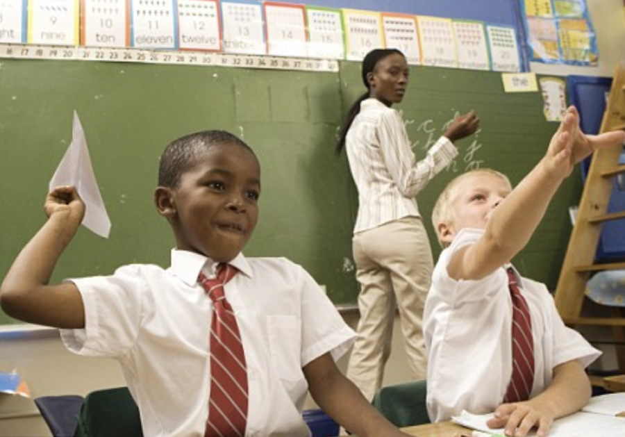 Students Paper Airplanes